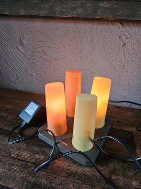 Candela LED Kaarsen Set met Oplaadstation