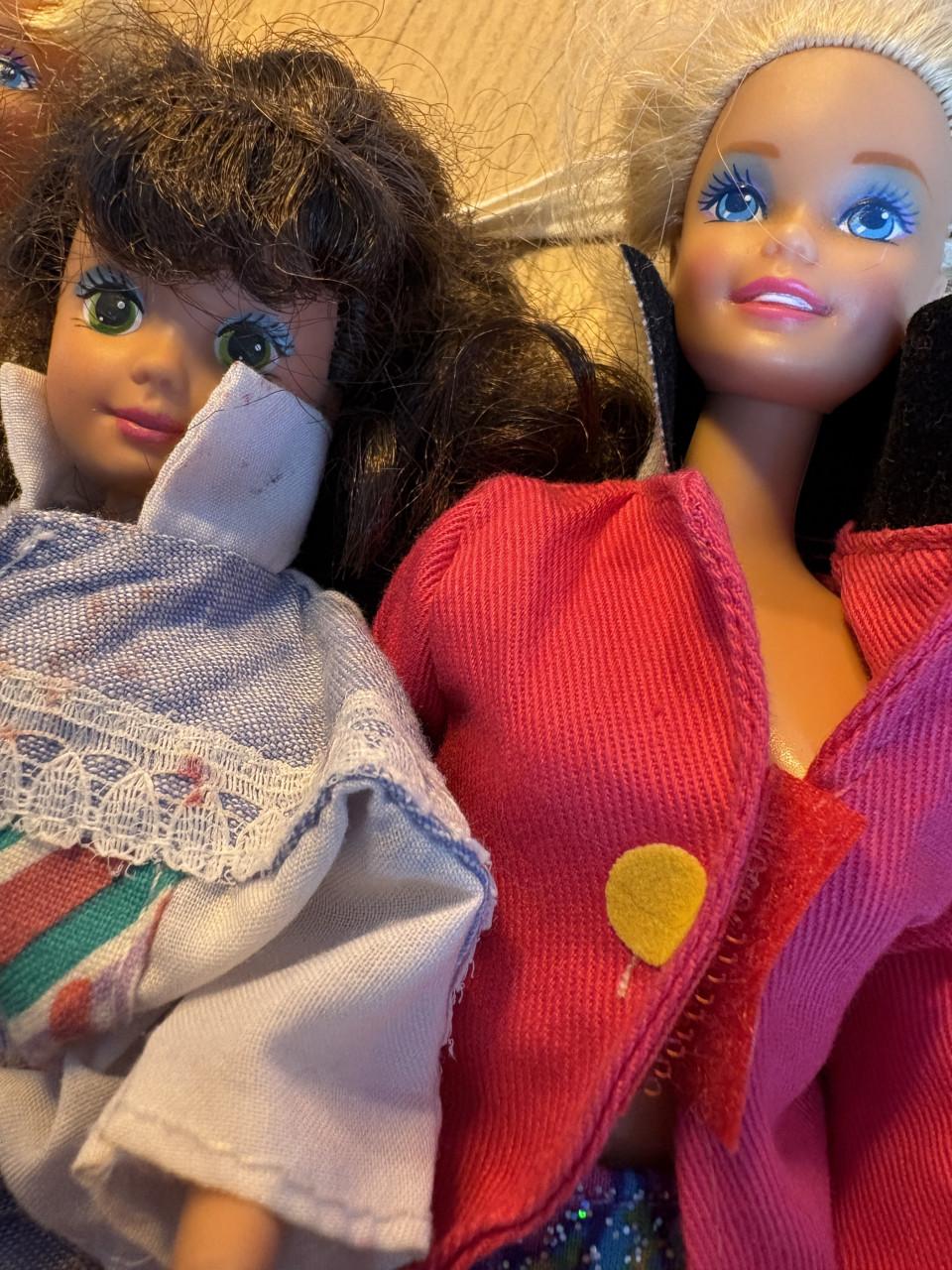 Vintage barbies van Mattel, 1976