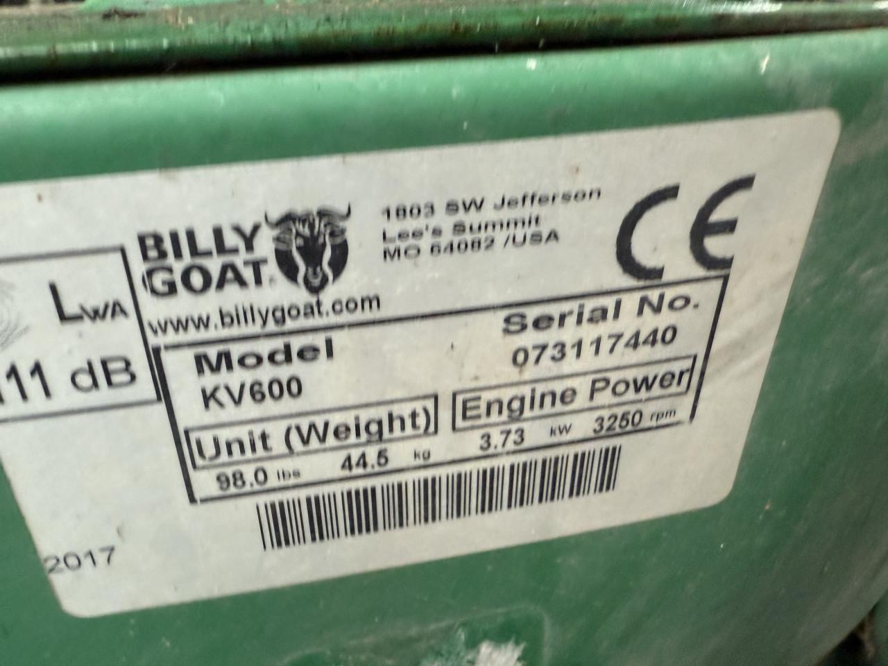 Bladzuiger Bill goat kv 600 defect