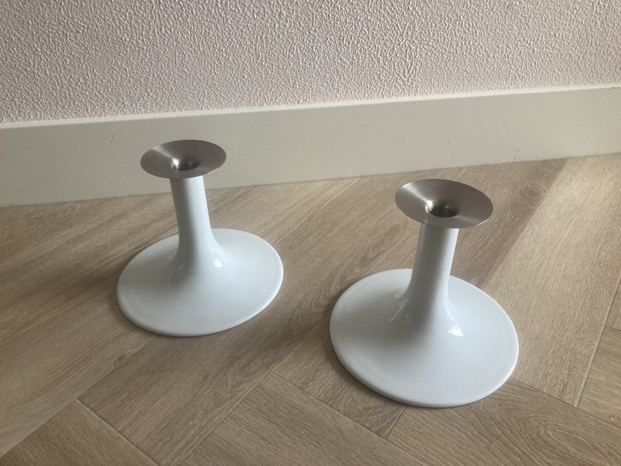 Set van 2 vintage IKEA Kandelaars