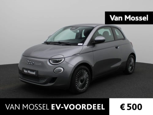 Fiat 500 icon 42 kwh | navigatie | ecc | parkeersensoren | lichtmetalen vel