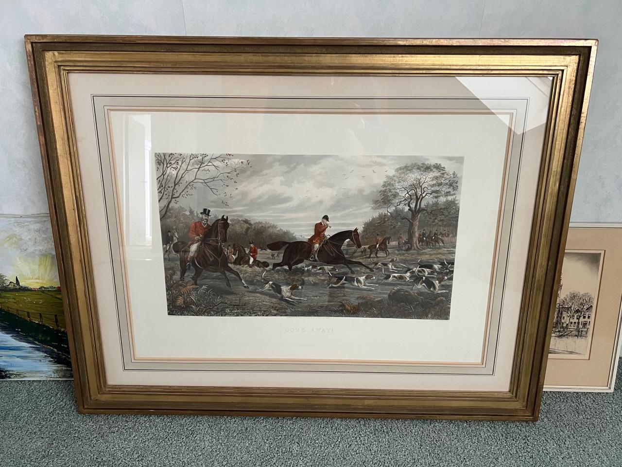 Verschillende antieke schilderijen (meerdere fotos)
