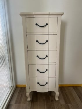 Mooi wit Brocante ladenkastje