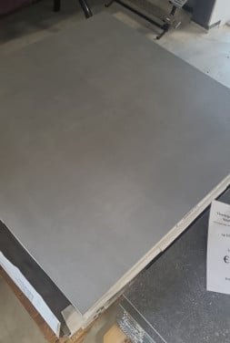 Betonlook tegels 100x100 cm, per m² van 73,45 voor