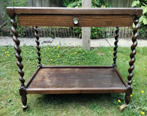 Roltafel/drank trolley