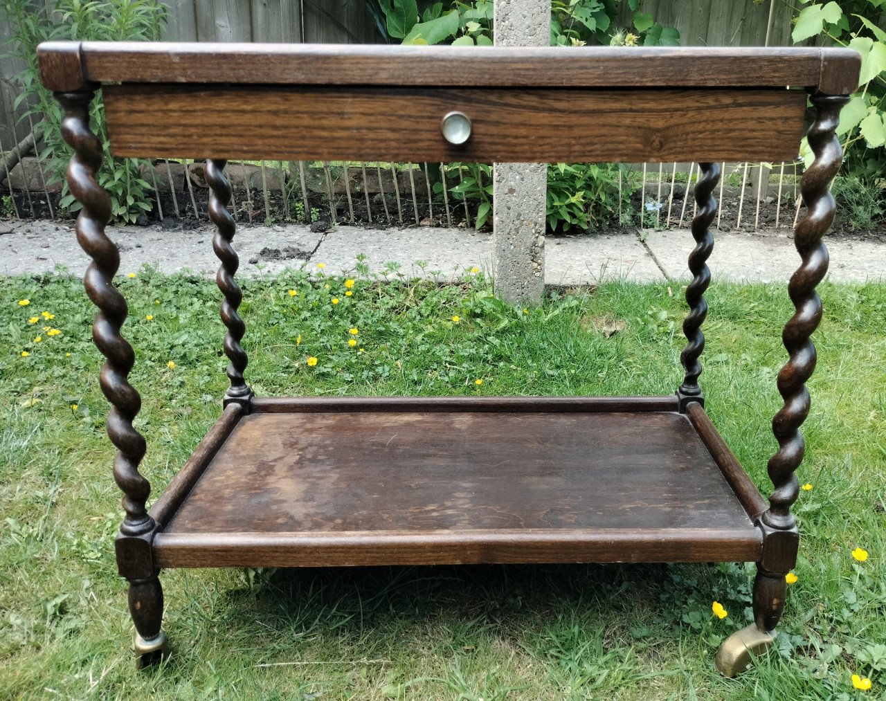 Roltafel/drank trolley