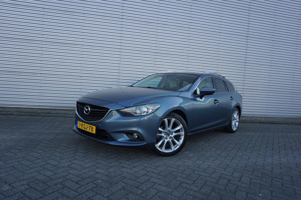 Mazda 6 sportbreak 2.0 hp gt-m climate / navi / cruise / camera / leder / s