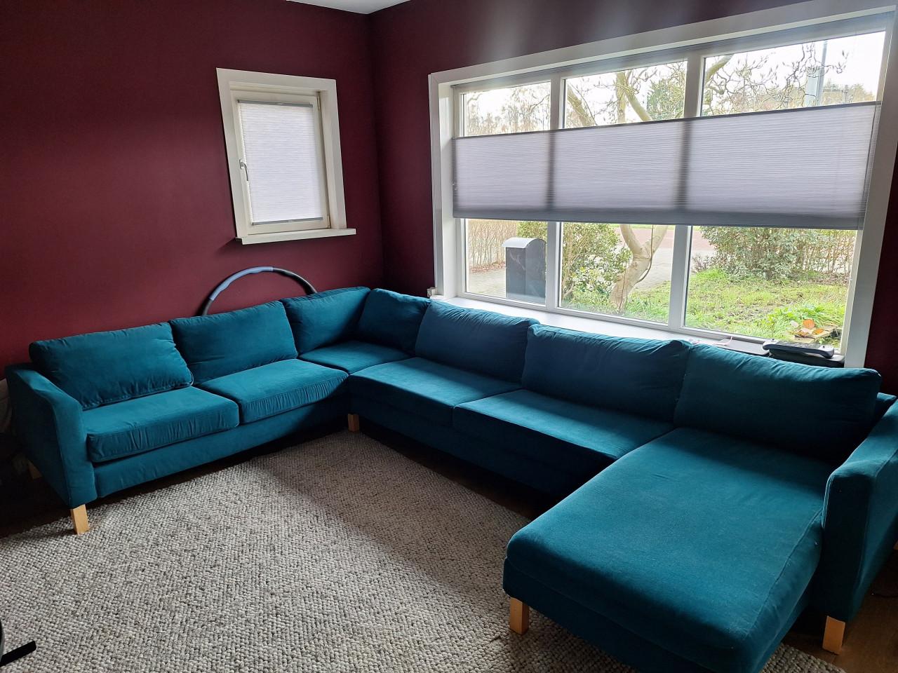 GRATIS grote hoekbank met chaise longue