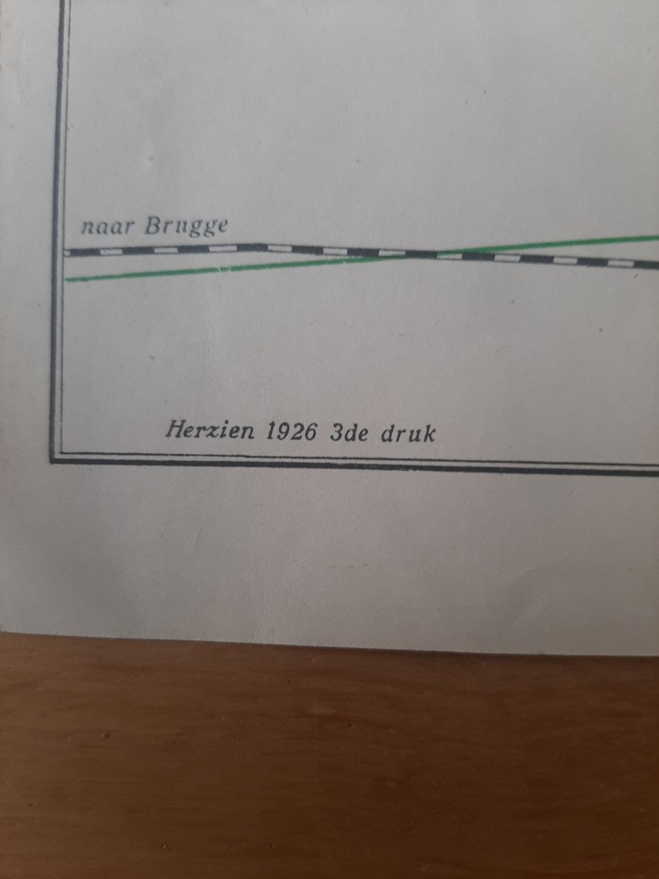 Kaart van Zeeuwsch-Vlaanderen uit 1926