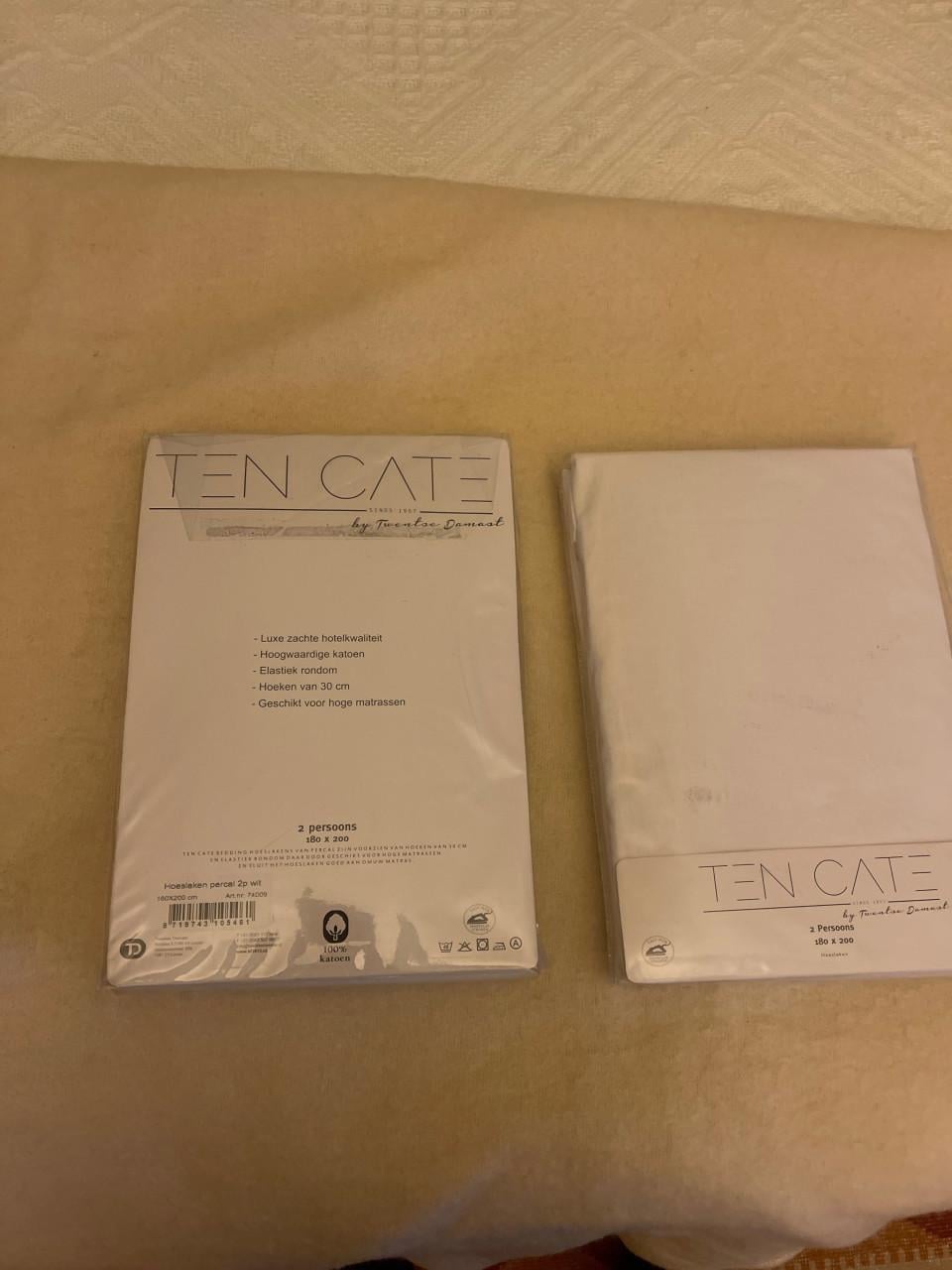 2 x 2 persoons hoeslakens ten cate