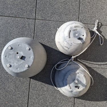 ARTSTONE BLOEMPOTTEN BOLA MET DRAINAGE