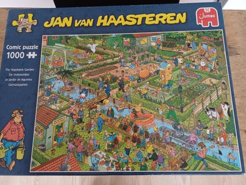 Puzzel Jan van Haasteren "de volkstuintjes"