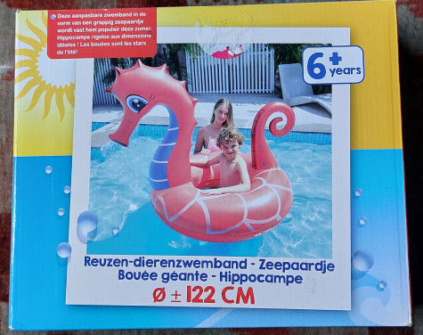 Nieuwe Zwemband Zeepaardje ø 122cm