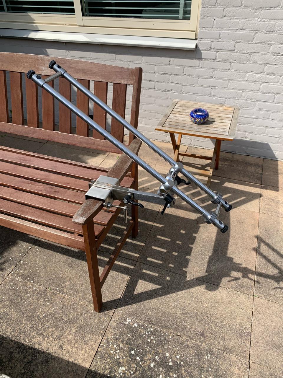 Daiwa Infinity Boat Rod Pod RVS
