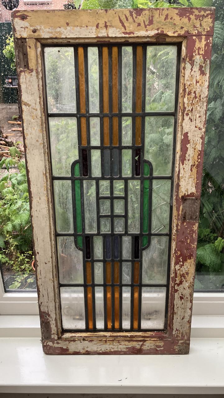 Glas in lood ruiten