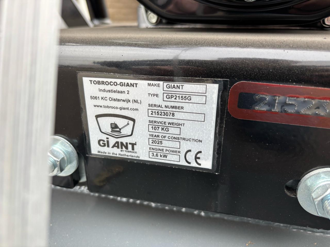 Giant GP2155G Benzine trilplaat