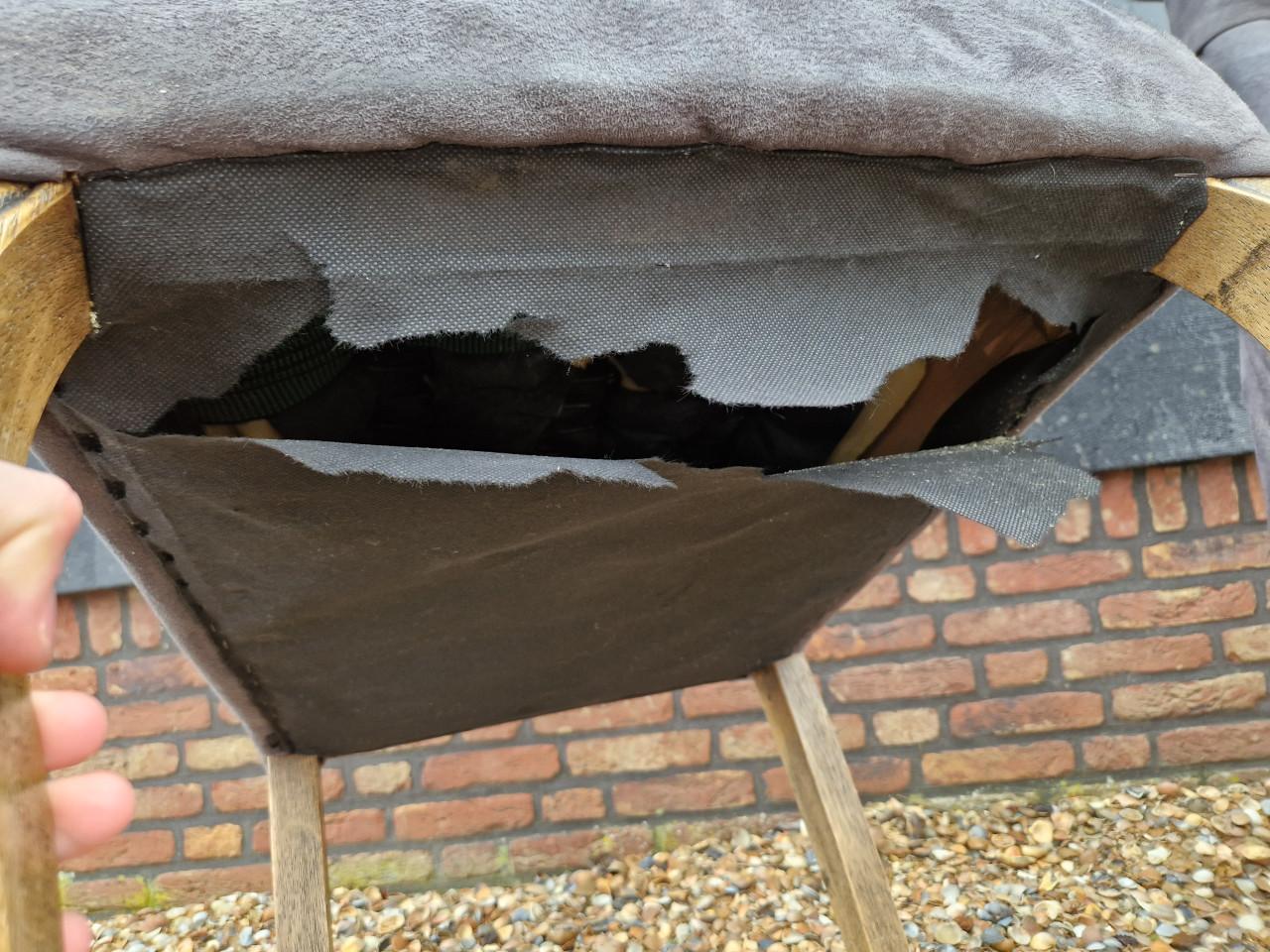 6 eetkamerstoelen Dubbelman