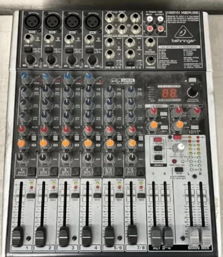 Behringer X1204USB Audio Dj Mengtafel