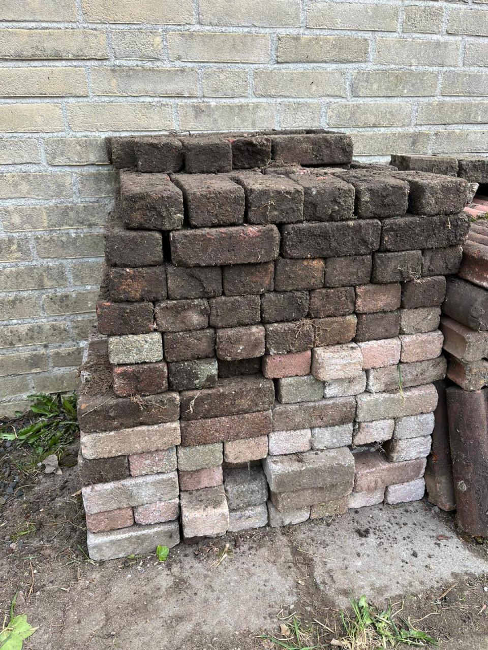 GRATIS Pallisades, tegels, steentjes