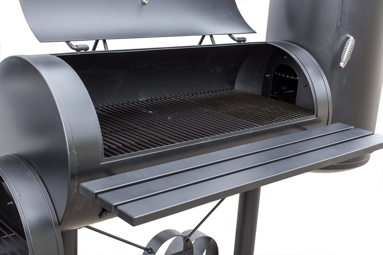 El Fuego Kiona houtskoolgrill, off-set en verticale smoker