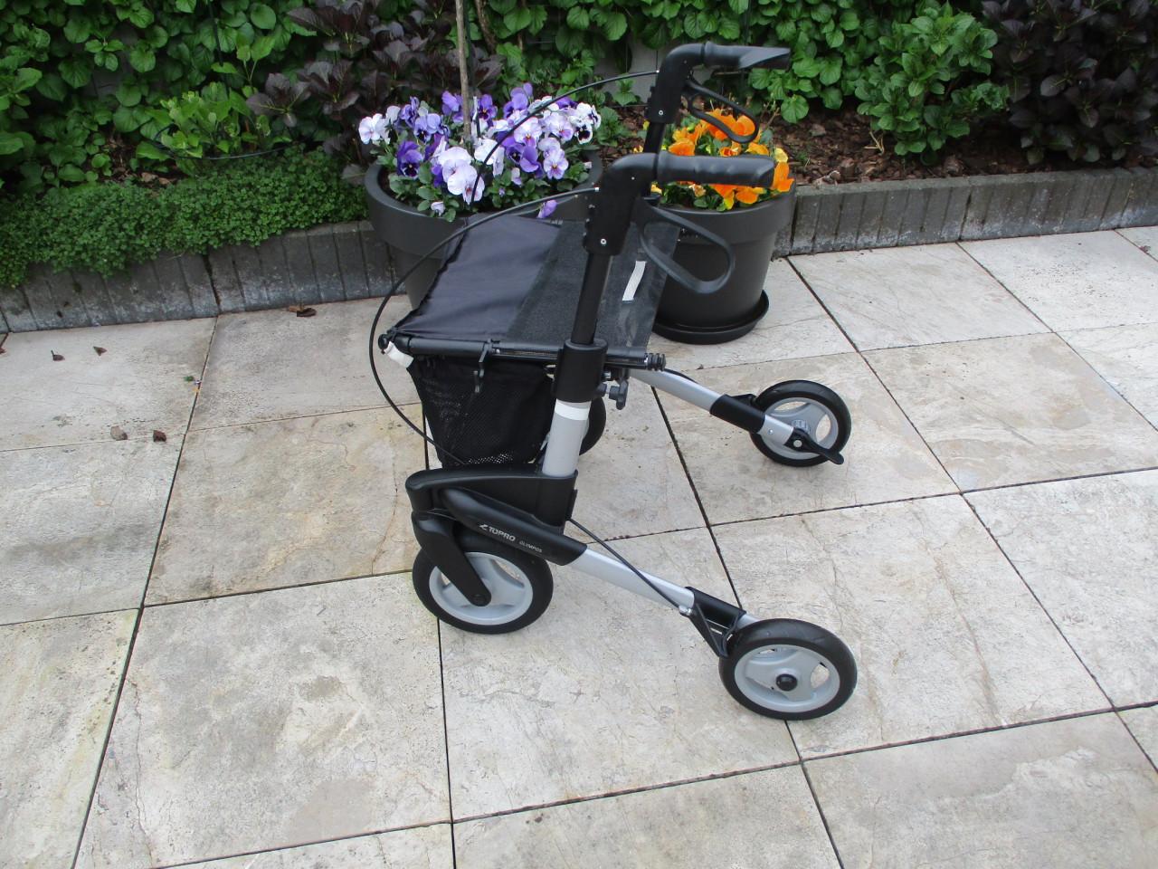 Zgan Toprp Olympos opvouwbare lichtgewicht rollator met ....