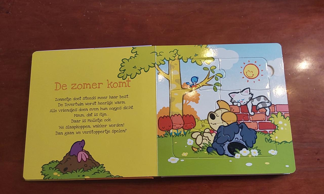 Originele Woezel en Pip puzzelboek