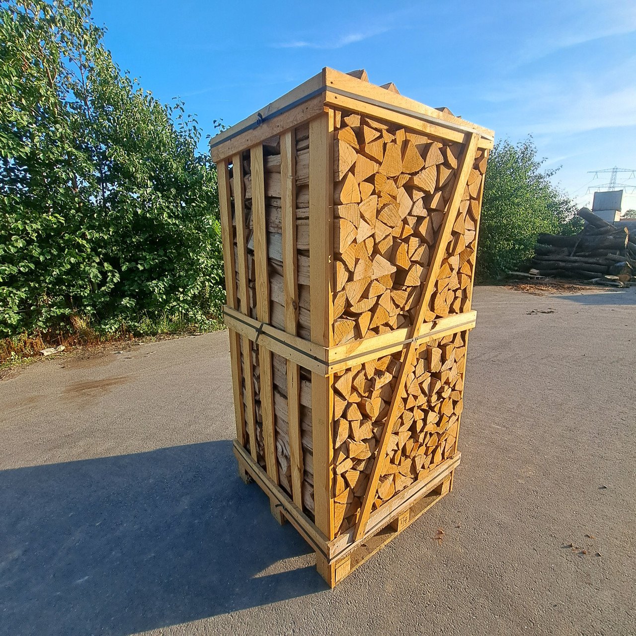 Haardhout mix van EIKEN en BEUKEN droog