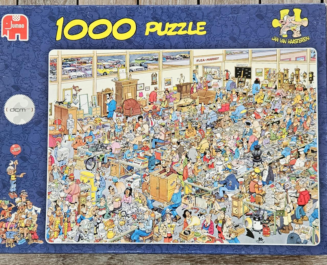 Jan van haasteren puzzels en 1 wasgij puzzel