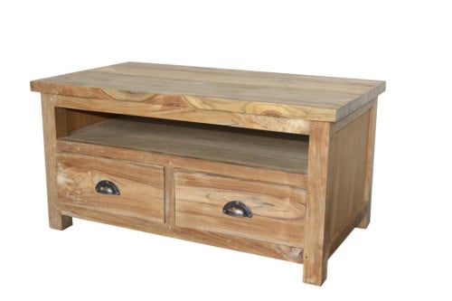 TEAKHOUTEN TV MEUBEL