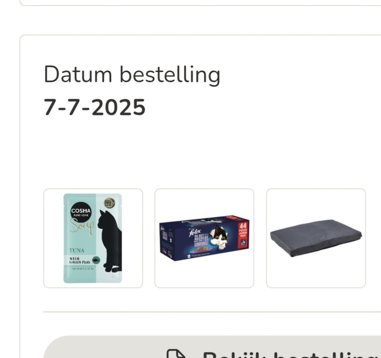Net nieuwe grote mand
