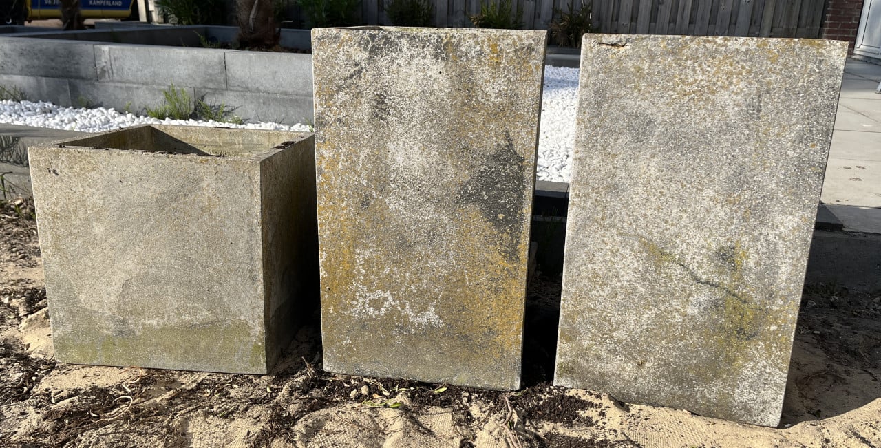Set van 3 plantenbakken