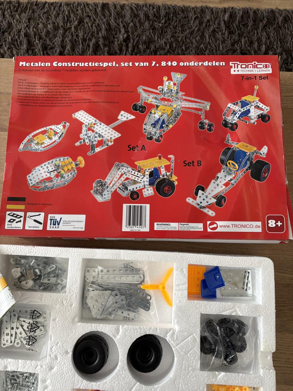 Tronico metalen constructie spel