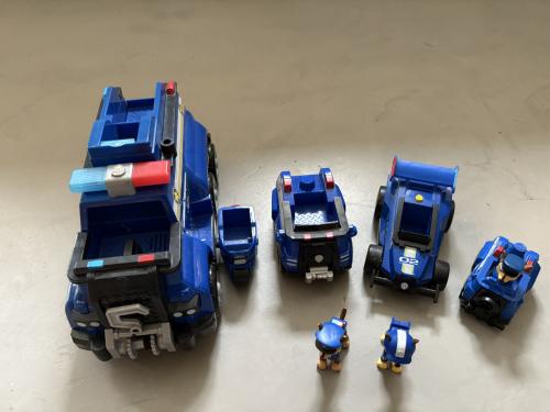 Paw Petrol wagens politie