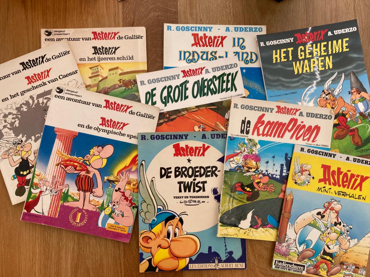 Grote collectie stripboeken