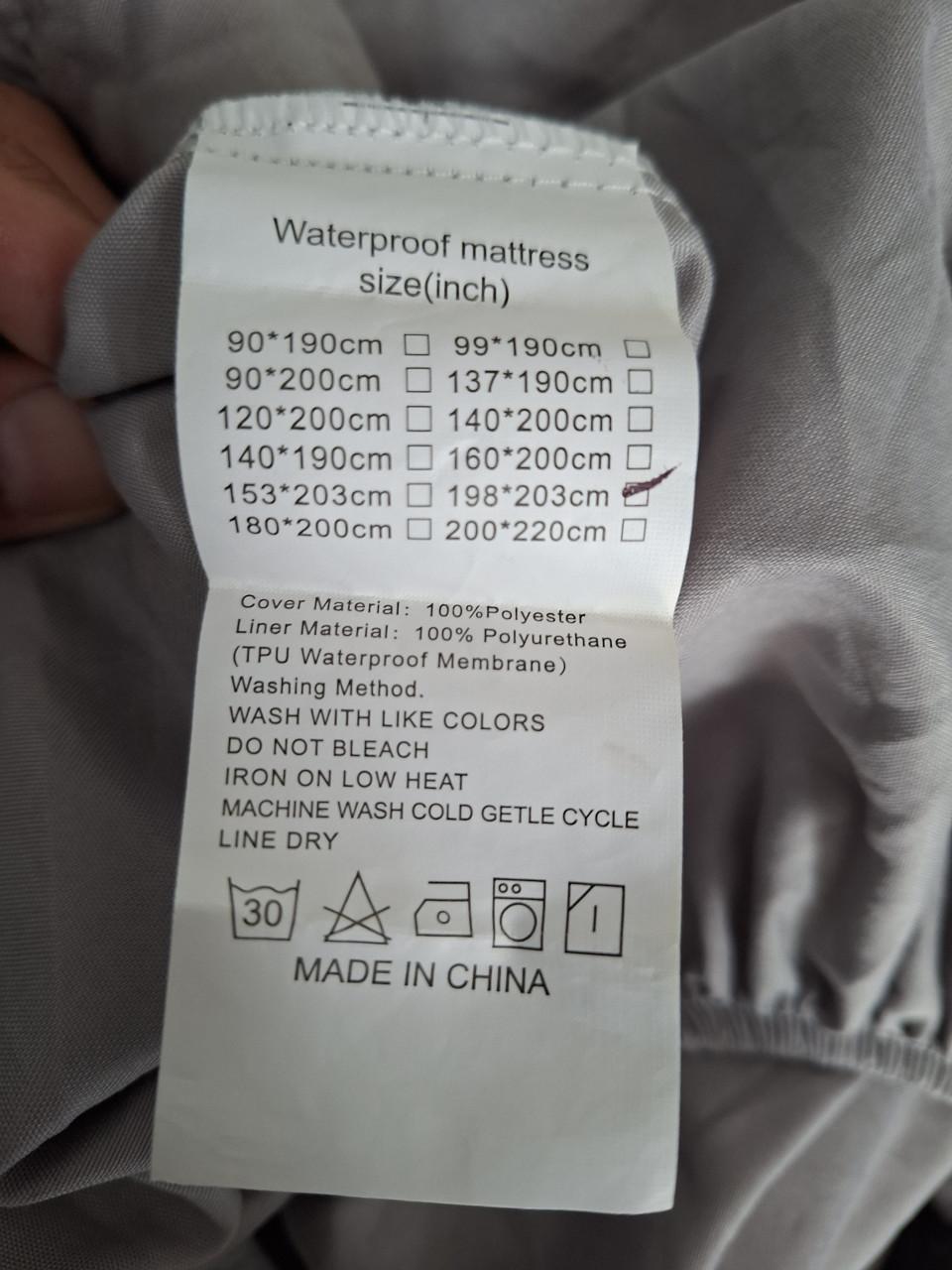Waterdicht hoeslaken 2x2