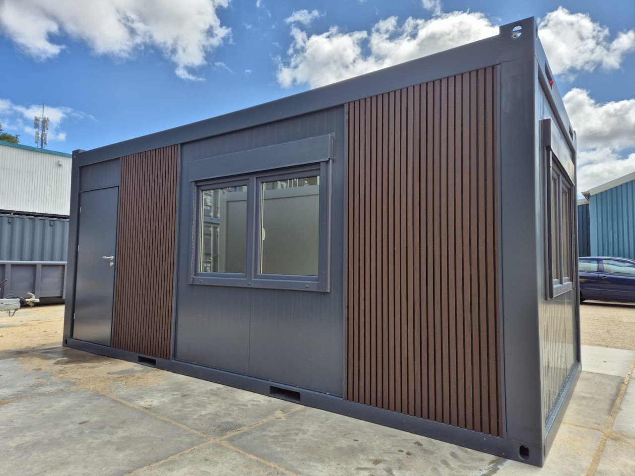 6x3m kantoorunit / tiny house / tuinkantoor / wooncontainer