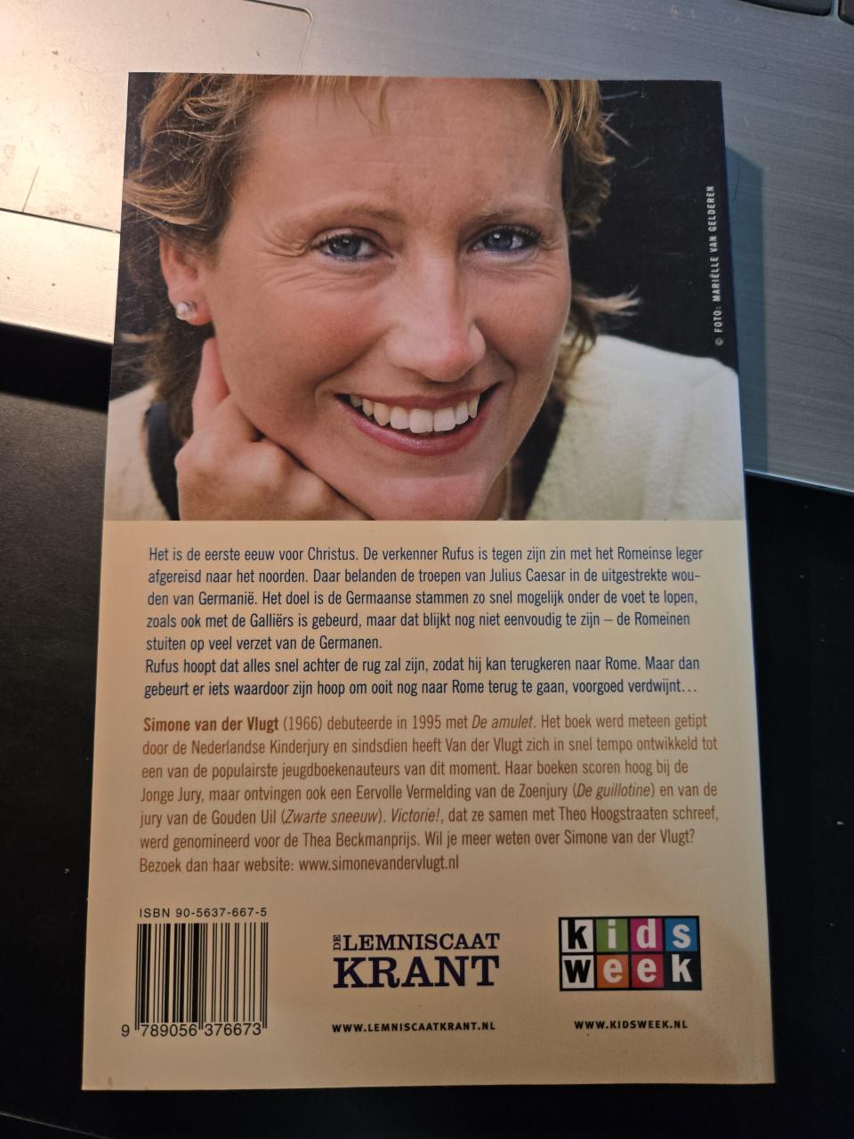Boek Het Hercynische Woud 1e druk 2005  door Simone van der Vlugt.