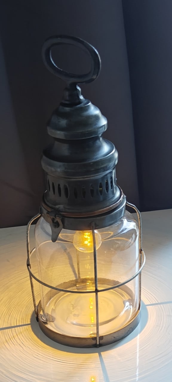 Glazen lantaarn, windlicht