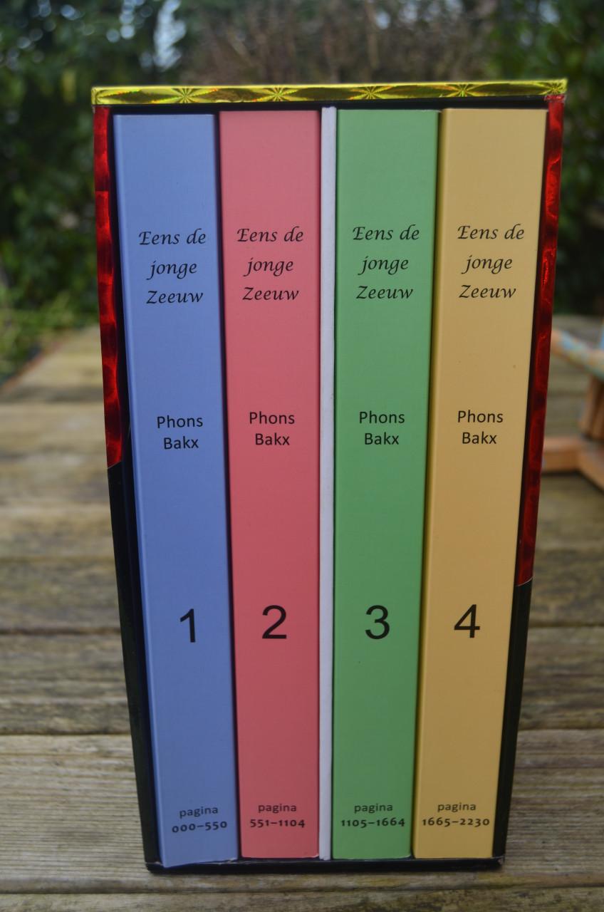Eens de Zeeuw - Phons Bakx 2022 4 delen in box izgst