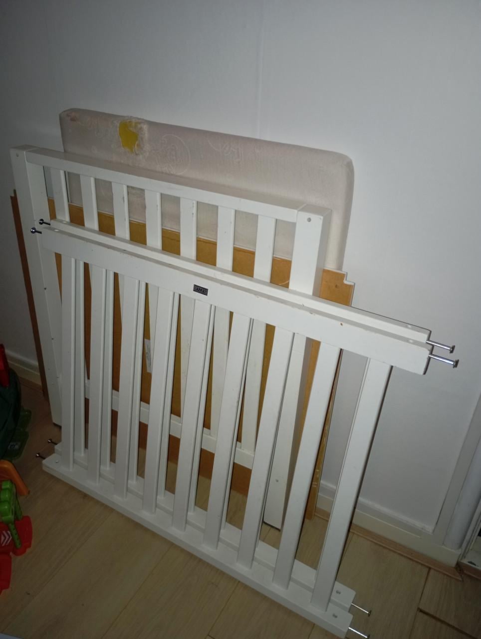 Baby ledikant, Box en Verschoontafel