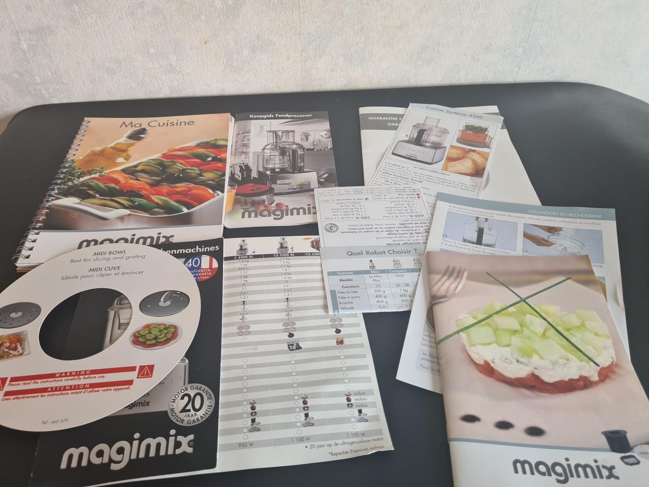 Magimix 4200XL Foodprocessor Complete Set