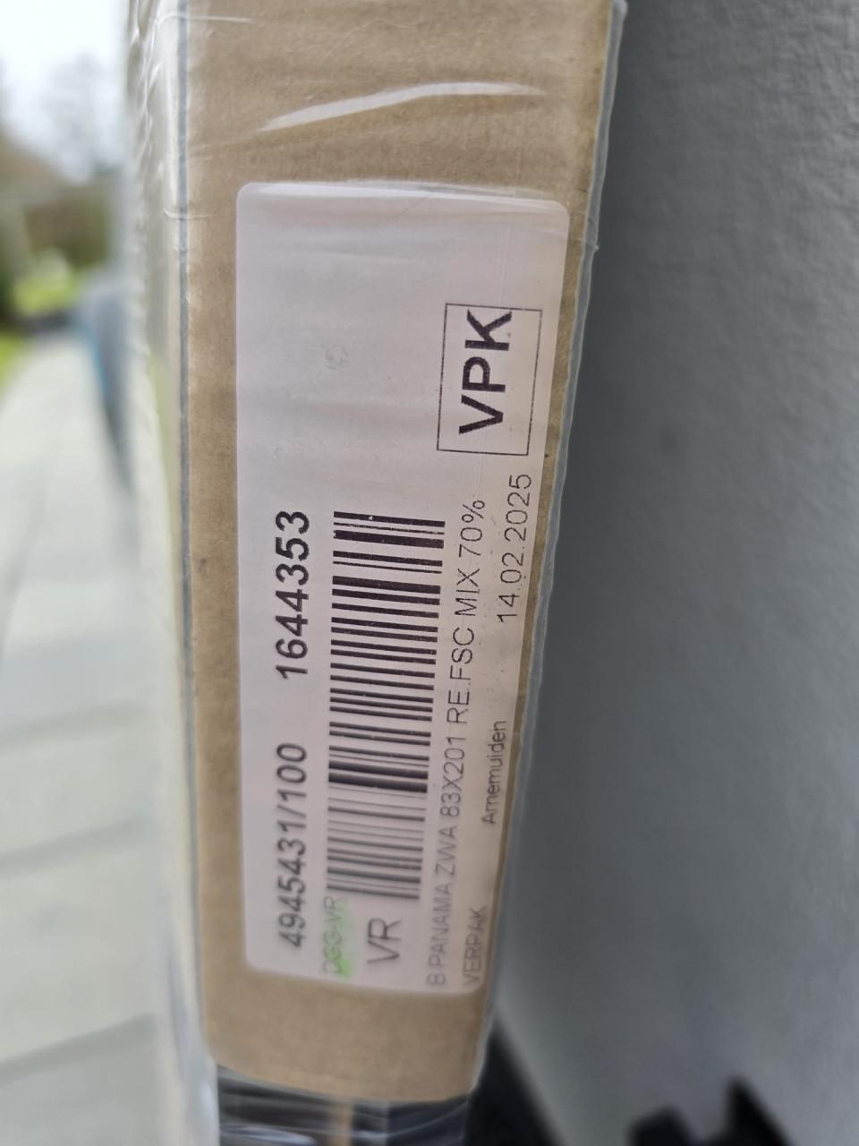 Cando Panama Zwart Opdek Binnendeur – Nieuw in verpakking