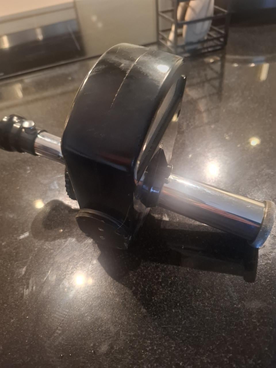 Cambridge Disappearing Filament Pyrometer met leren tas 100 jaar oud