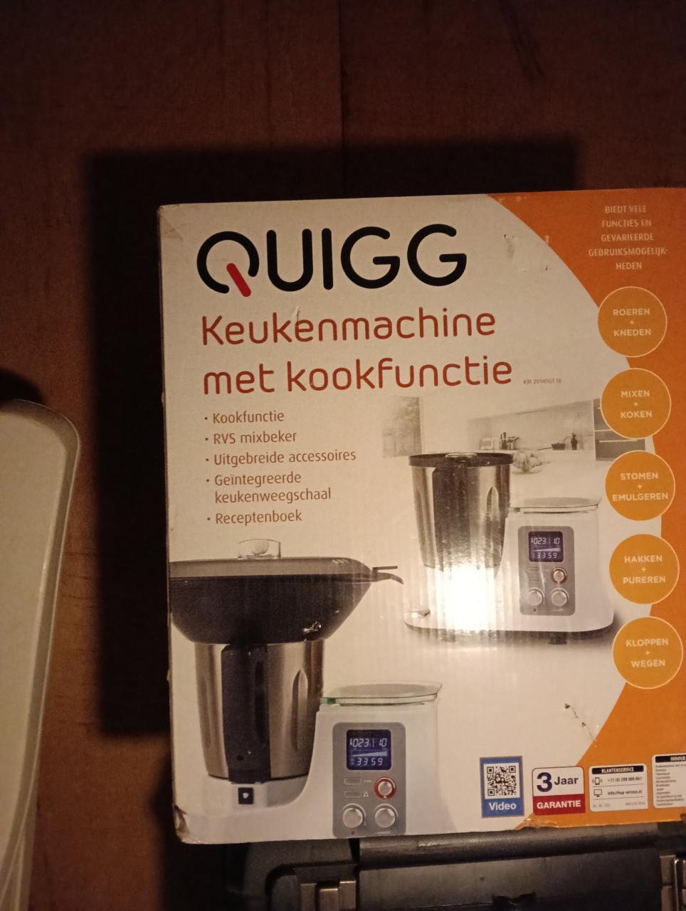 Quicc nieuwe keuken machine met kookfunctie