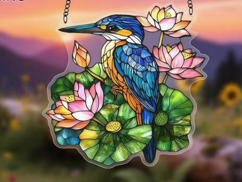 Raamhanger ijsvogel