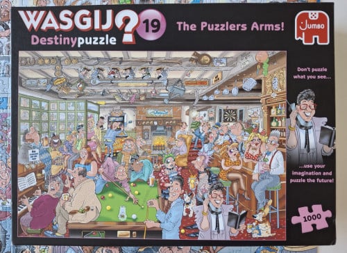Wasgij 🧩: Café de Puzzelhoek