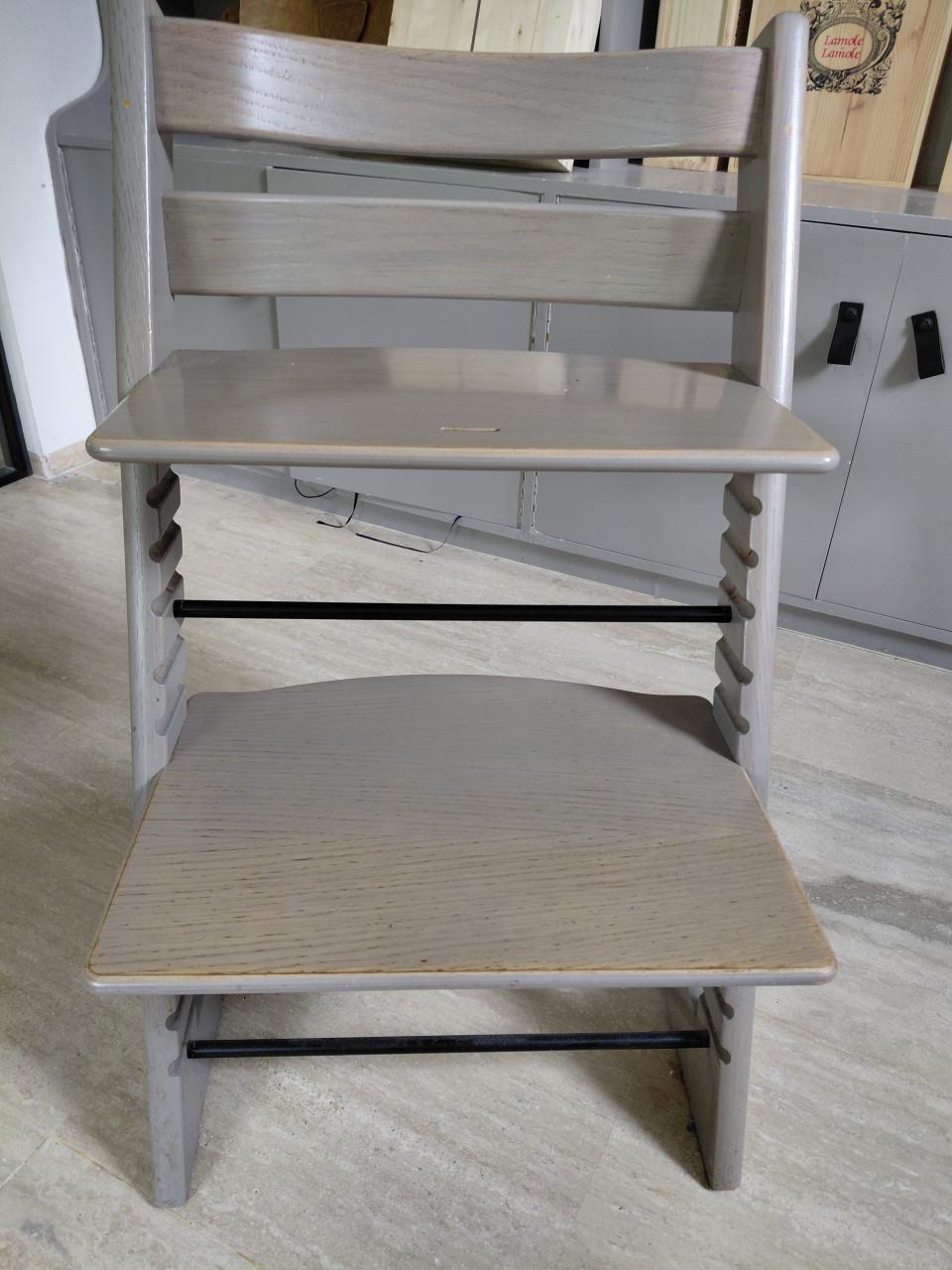 Stokke Tripp Trapp Stoel. Kleur: Storm Grey        | Trip Trap Kinderstoel