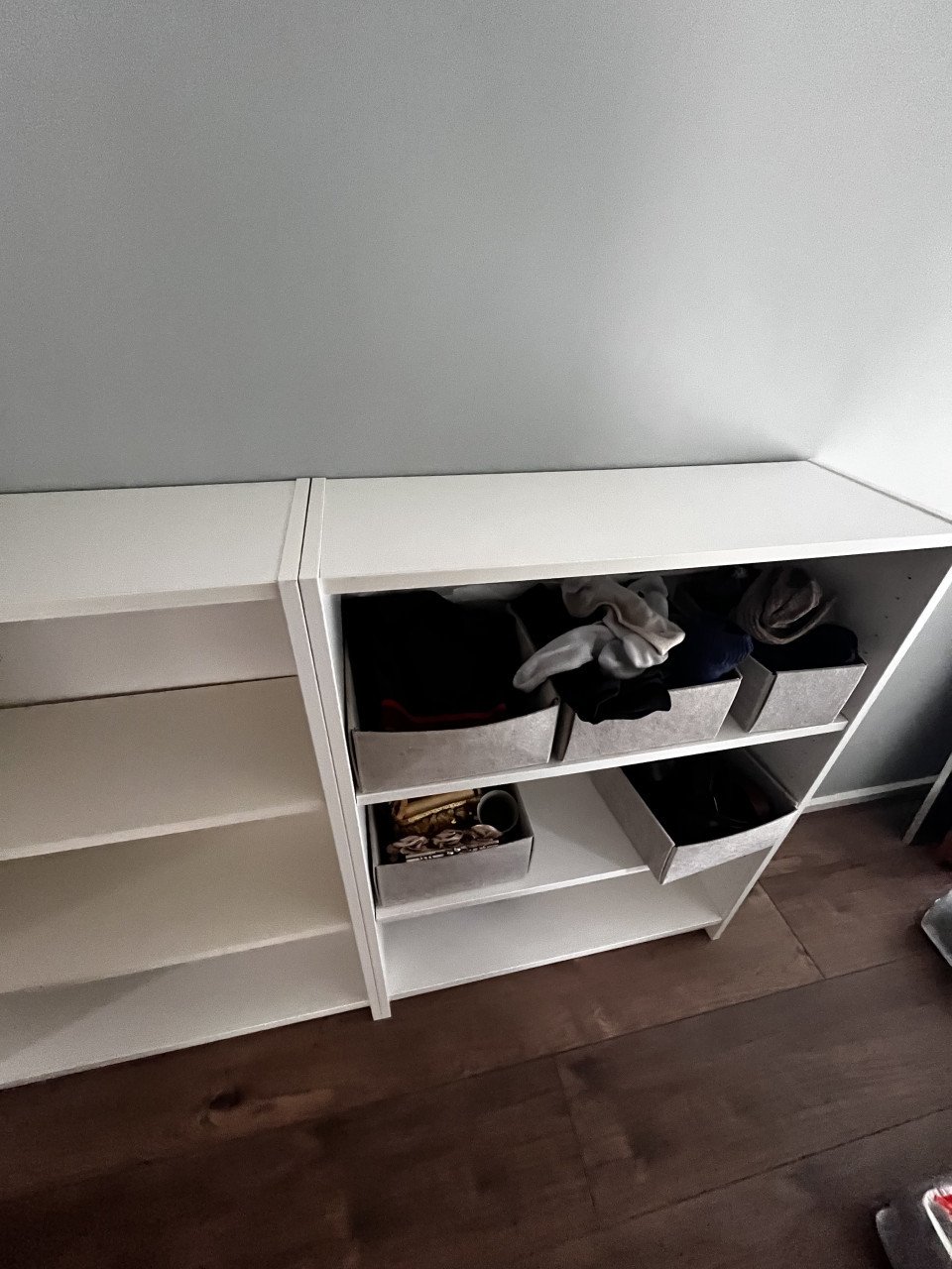 4 witte lage Billy kasten van IKEA. Samen voor 40 euro!