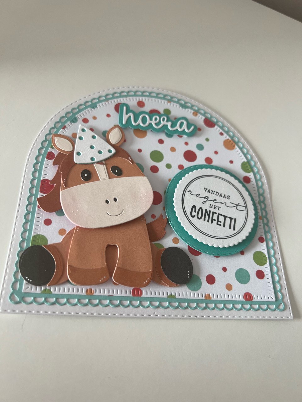 Handgemaakte kaart