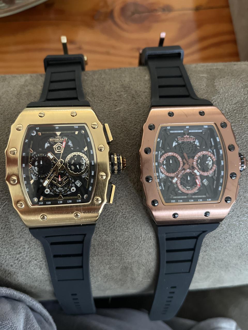 Rotorcraft Commander RC6903 en 6902 Horloge (NIEUW € 589,-!!)